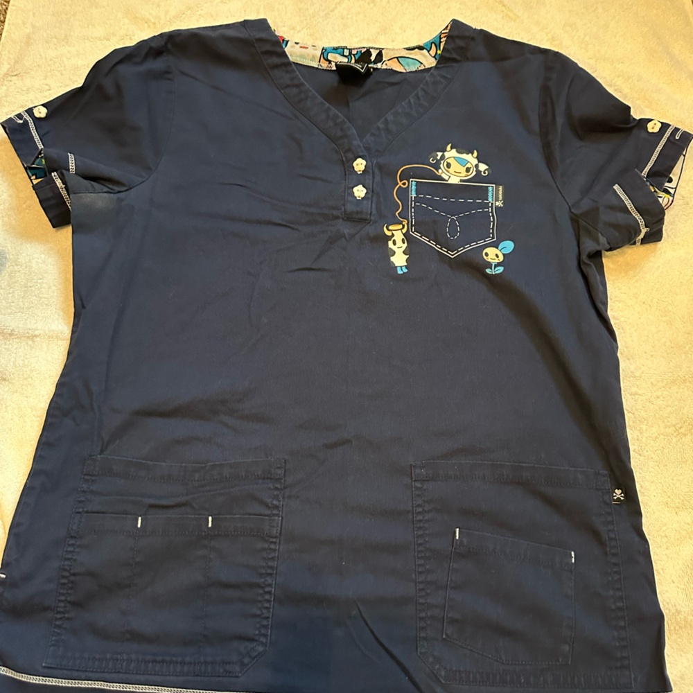 Tokidoki Scrub Top
